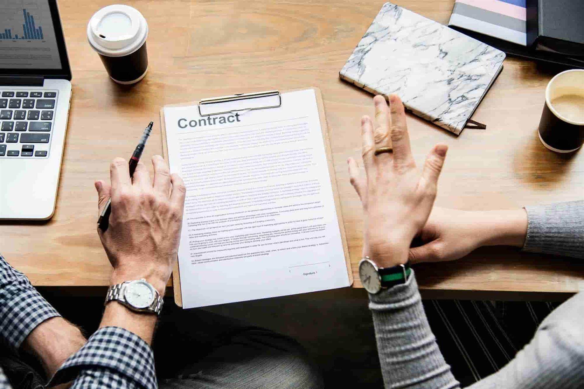negotiate contracts